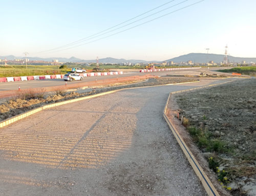 Ecay realiza los trabajos de reurbanización de accesos a Cordovilla (Navarra)